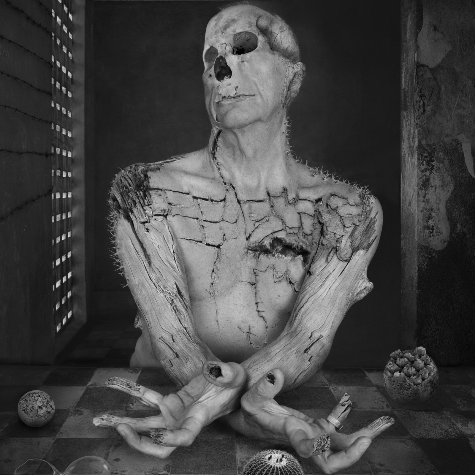 DOMINIC ROUSE Fine Art Photograph Signed Ltd Edition Print Portrait of Mortality