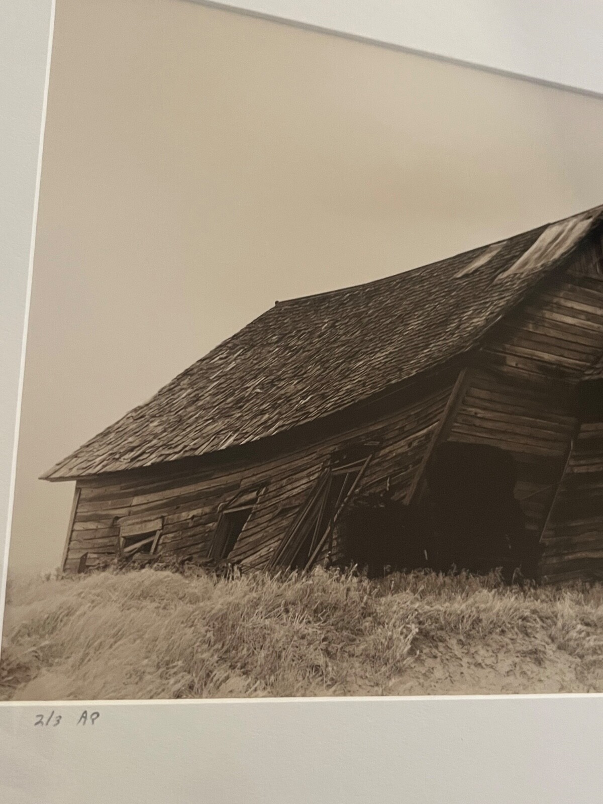 Brook Hedge Original Fine Art Photography Barn Rural America Lewes & Sandwich NH