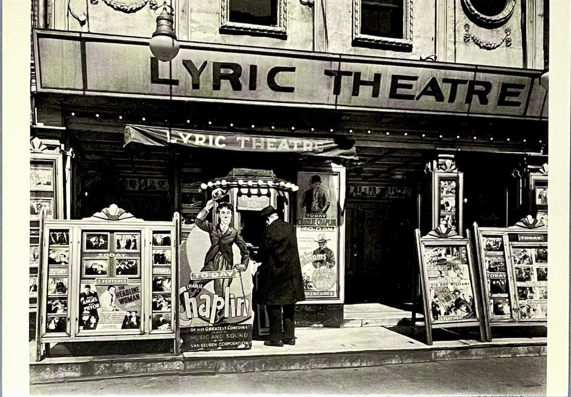 Lyric Theater NYC 1936 Art Print Card Photo By Berenice Abbott – Fotofolio