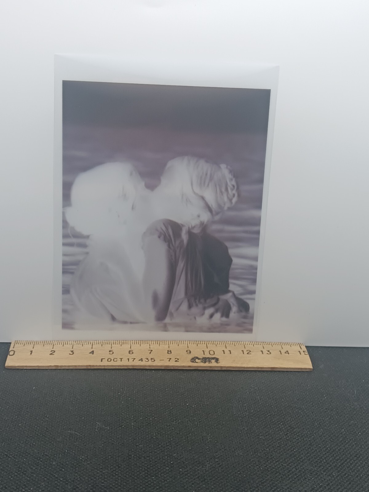 5##Photo negative film – Kissing women – Lesbian couple – Love – Kiss