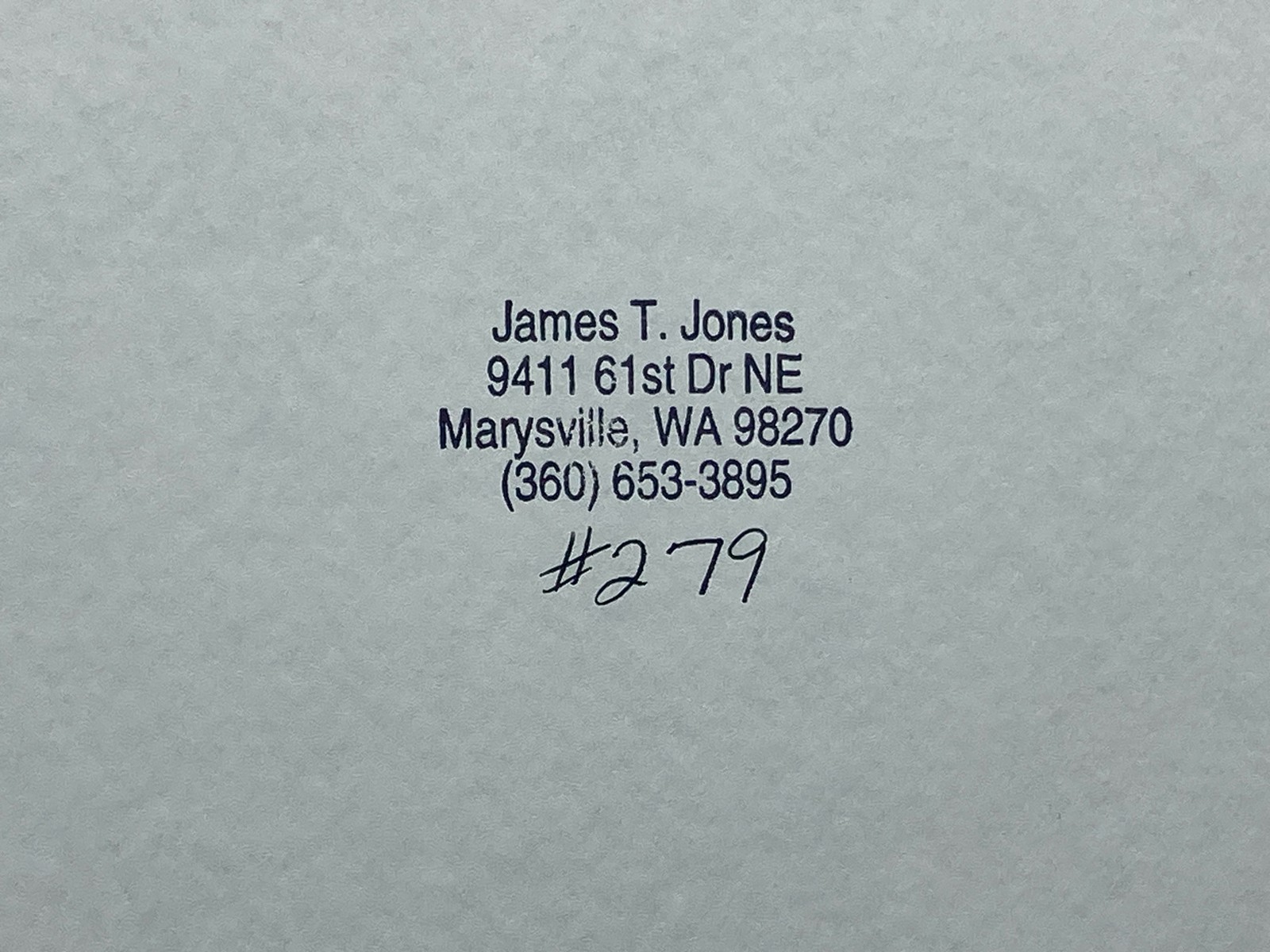 James T Jones Signed Polar Bears Photo, Matted