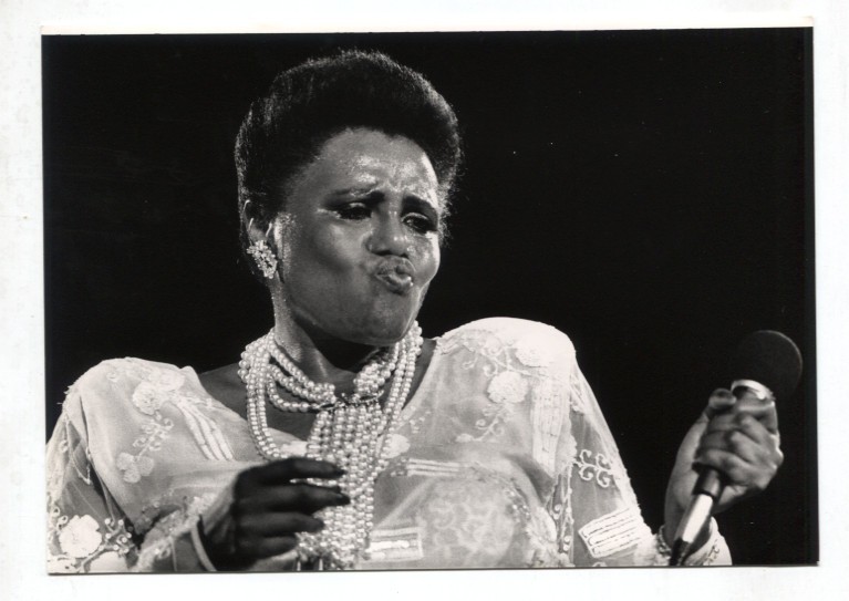 MAXINE WELDON 5×7 Photograph by HERB SNITZER B&W Photo