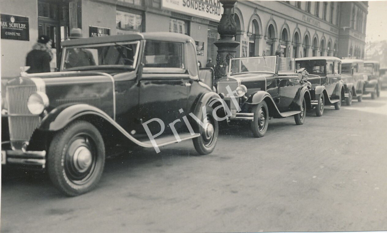 Photo Circa 1930 Building Wanderer Works Exhibition Cars Vehicles Munich L1.11