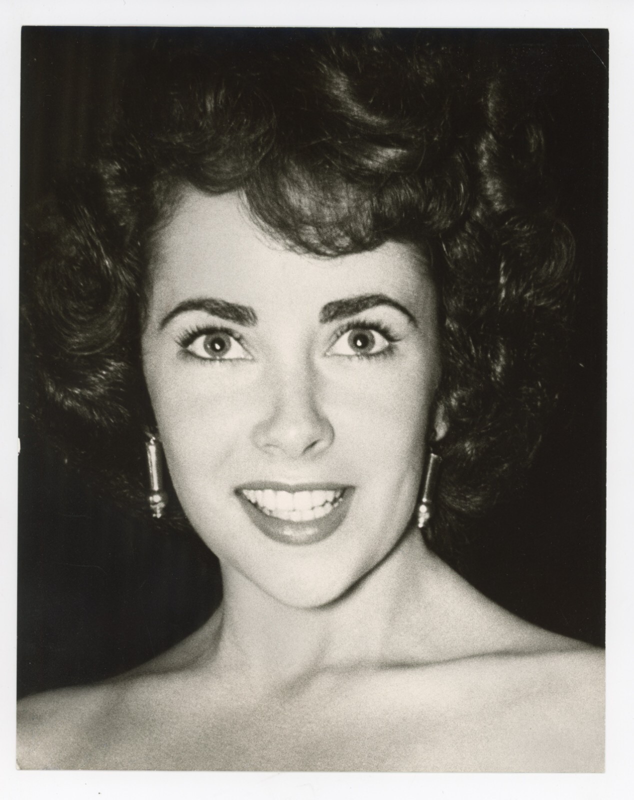 Elizabeth Taylor Roddy McDowall Vintage Photo Hollywood Actress Celebrity Film