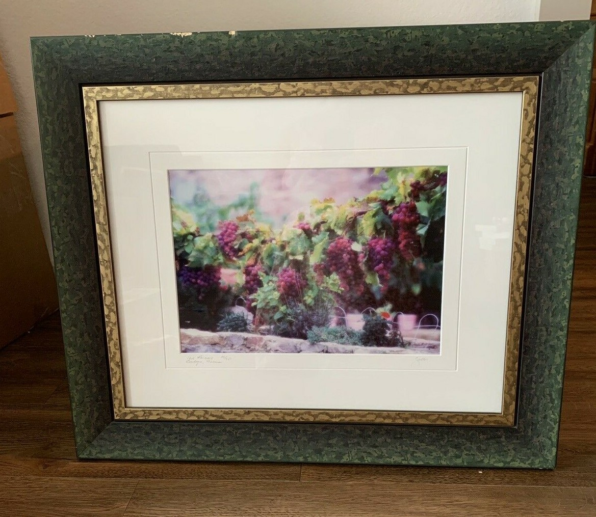 John Galbo Numbered, Signed, Matted and Framed France