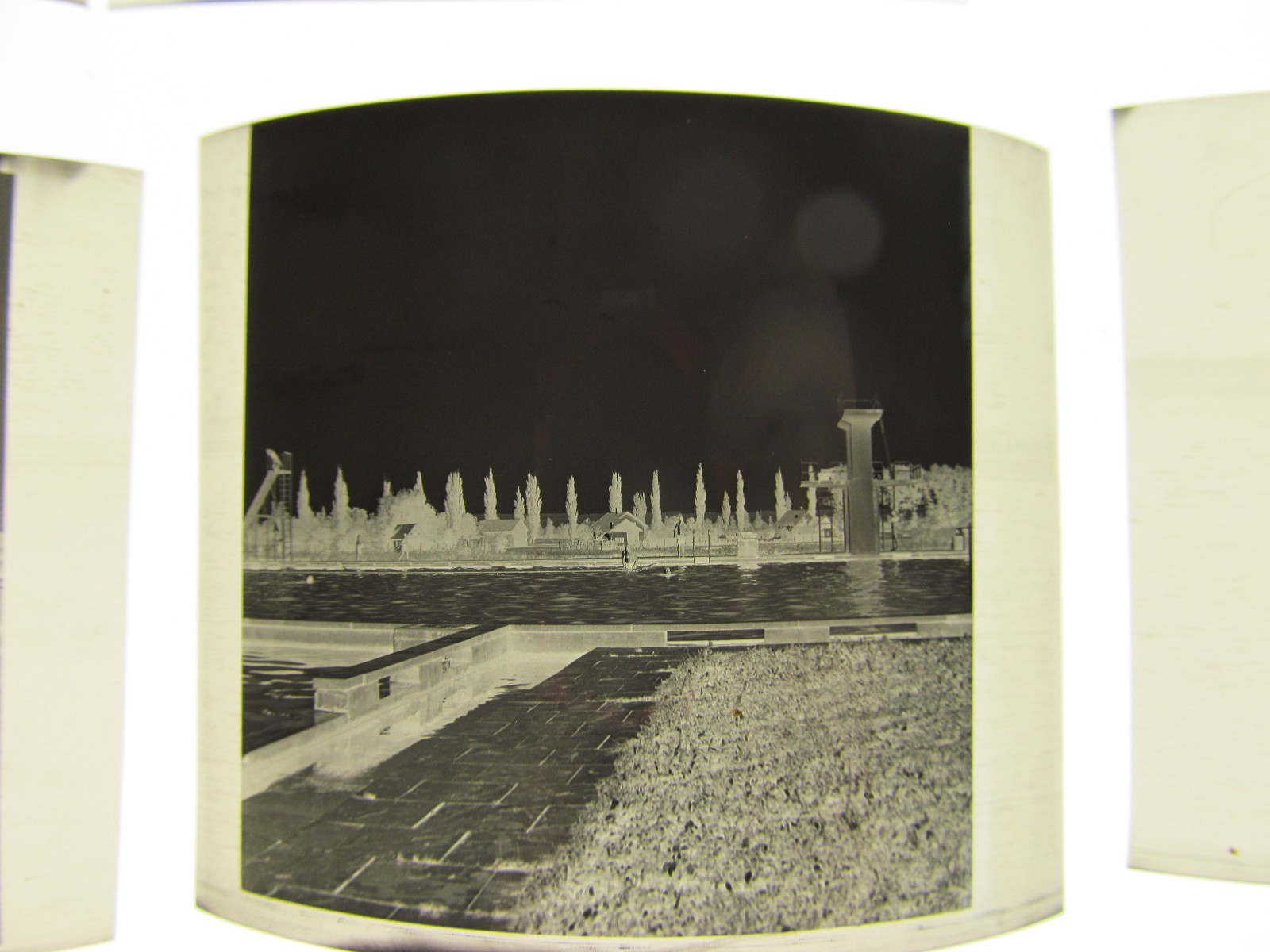 Hamburg? Free Swimming Pool Tower Jumping 16 x Genuine historical negatives