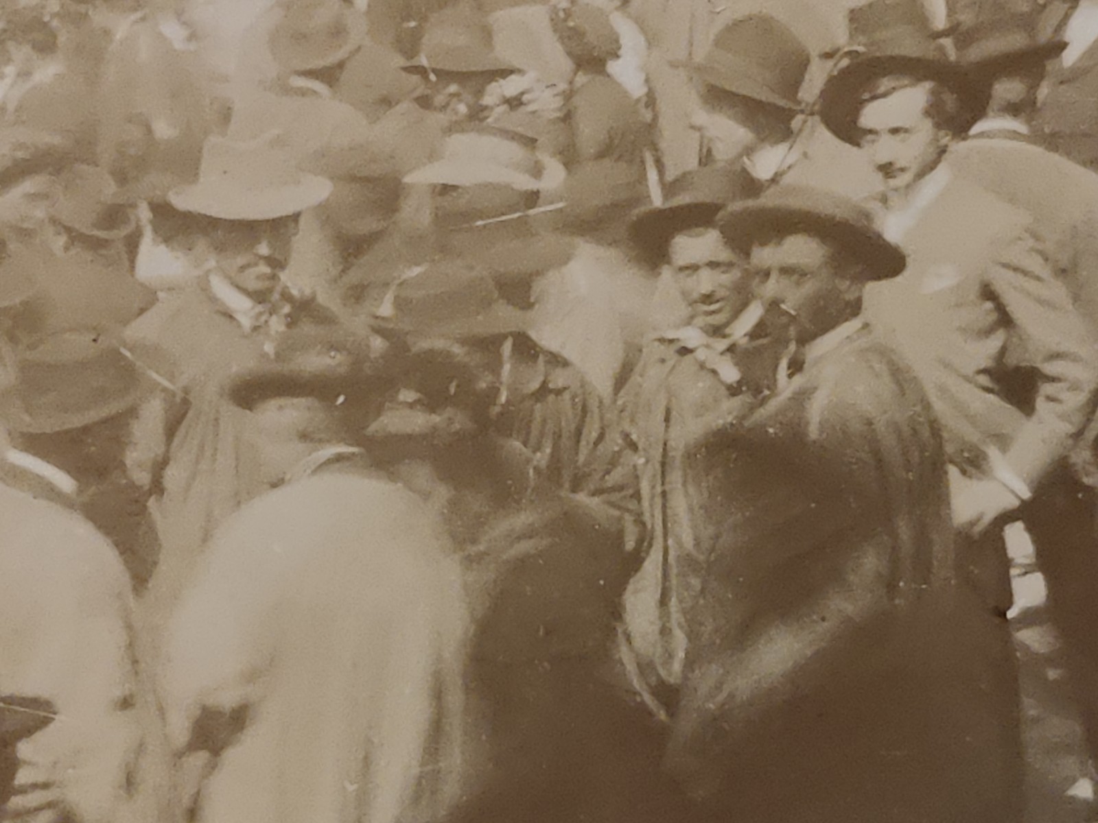 Old Process Photo 1900 – Saint Alban Church Location in Limagnole (48)