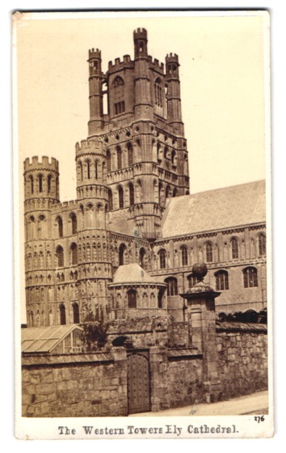 Photograph Ely, the Western Tower of the Cathedral