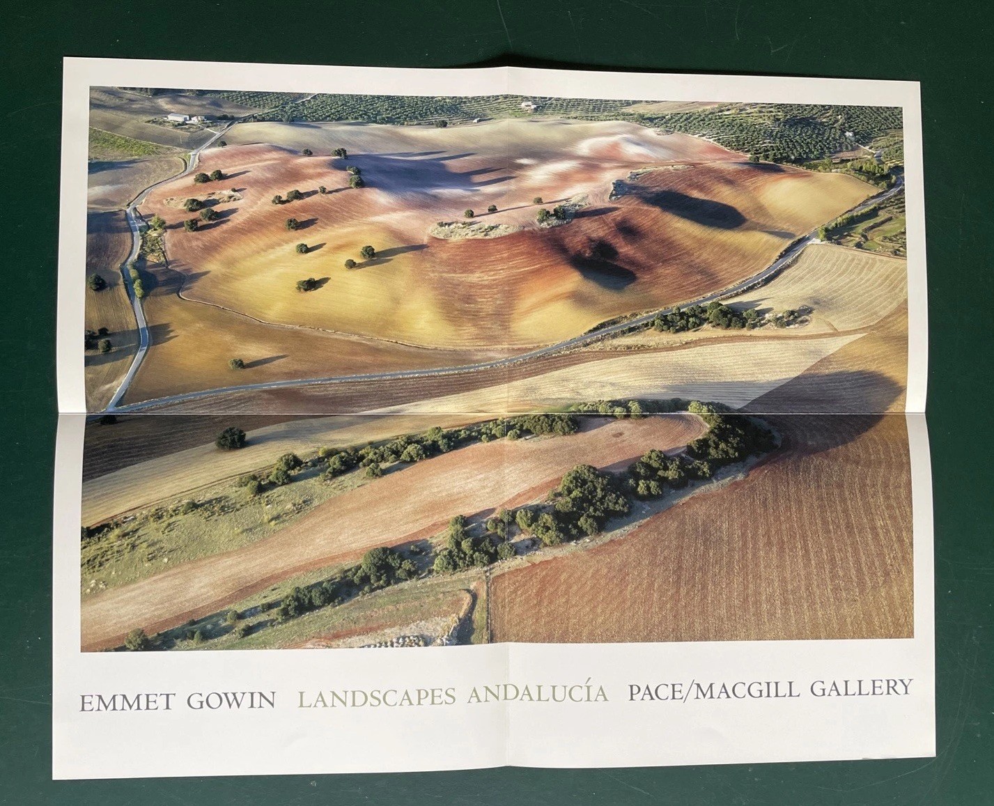 Landscapes Andalucia Emmet Gowin Poster Brochure 2013 Pace/MacGill Gallery NYC