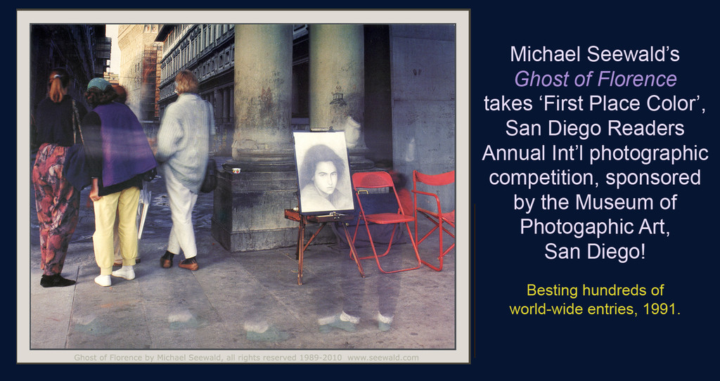 Int’l BestOfShow winner- Michael Seewald’s large Canal Reflections, Venice Italy