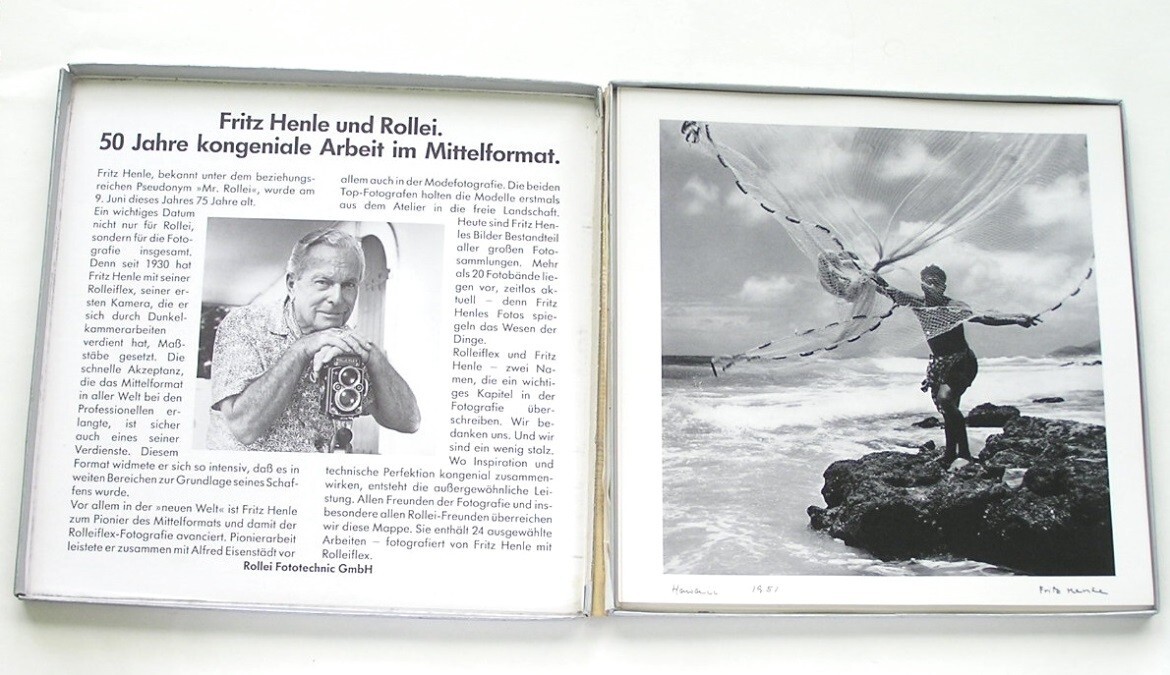 Fritz Henle: Life is photography – 24 Prints in portfolio slipcase