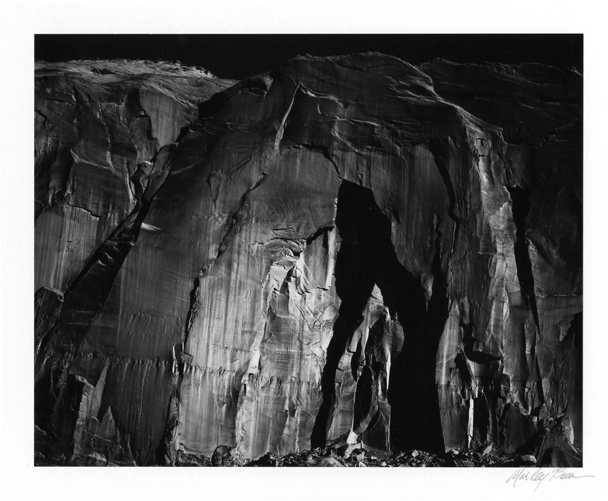 Morley BAER: South Wall, Monument Valley, 1976 / VINTAGE / SIGNED