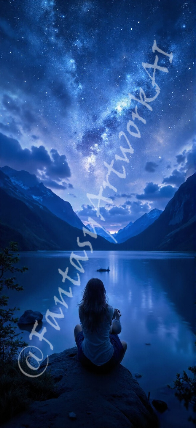 Night Sky – Digital Image Picture PC Phone Background AI, 7 images – #36