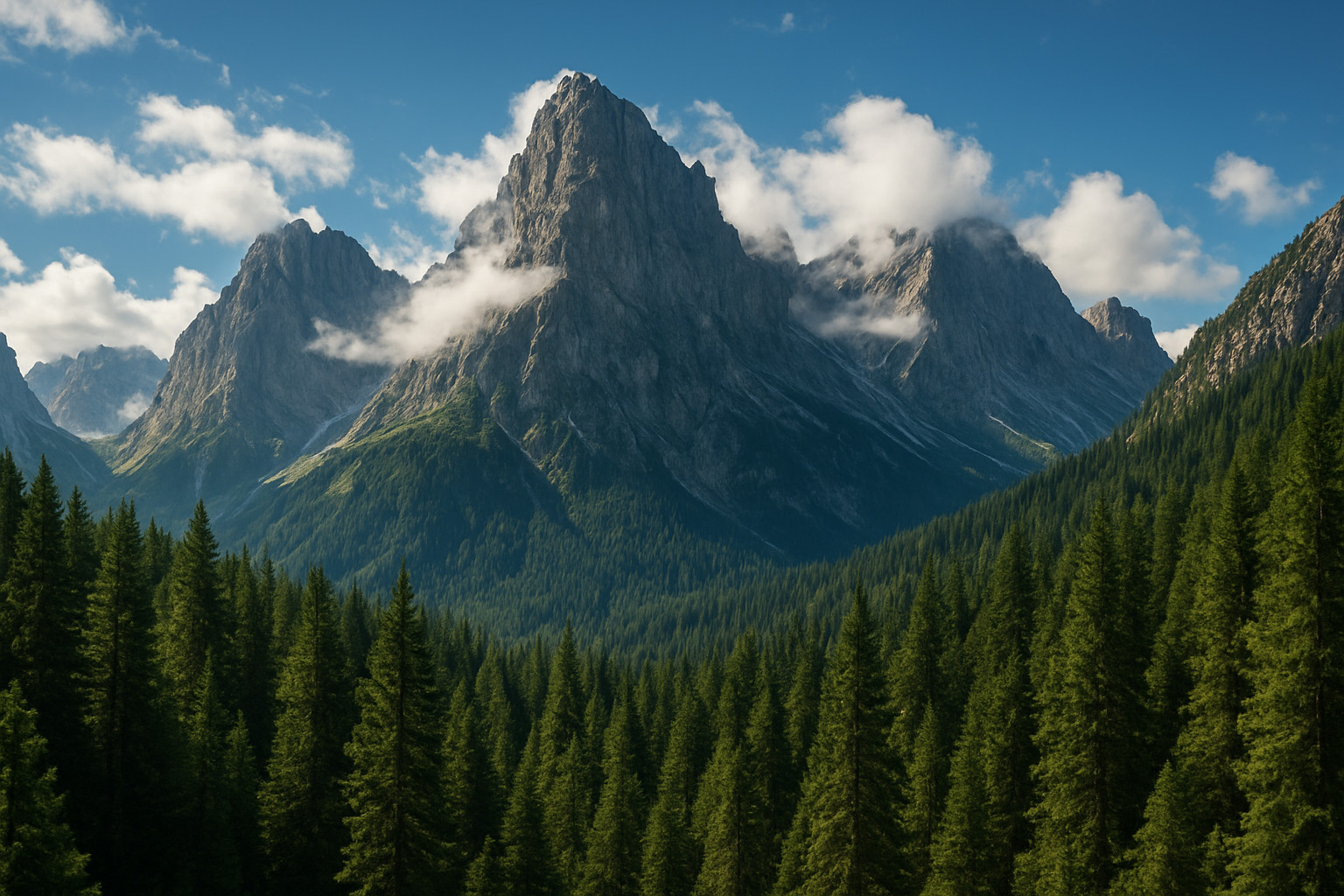 AI-Generated Majestic Mountain Wilderness — Cinematic Nature Landscape 16