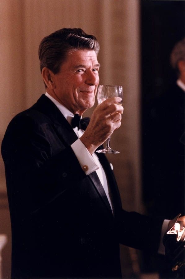 Ronald Reagan 8×10 Photo President Reagan Portrait Vintage White House 40th USA