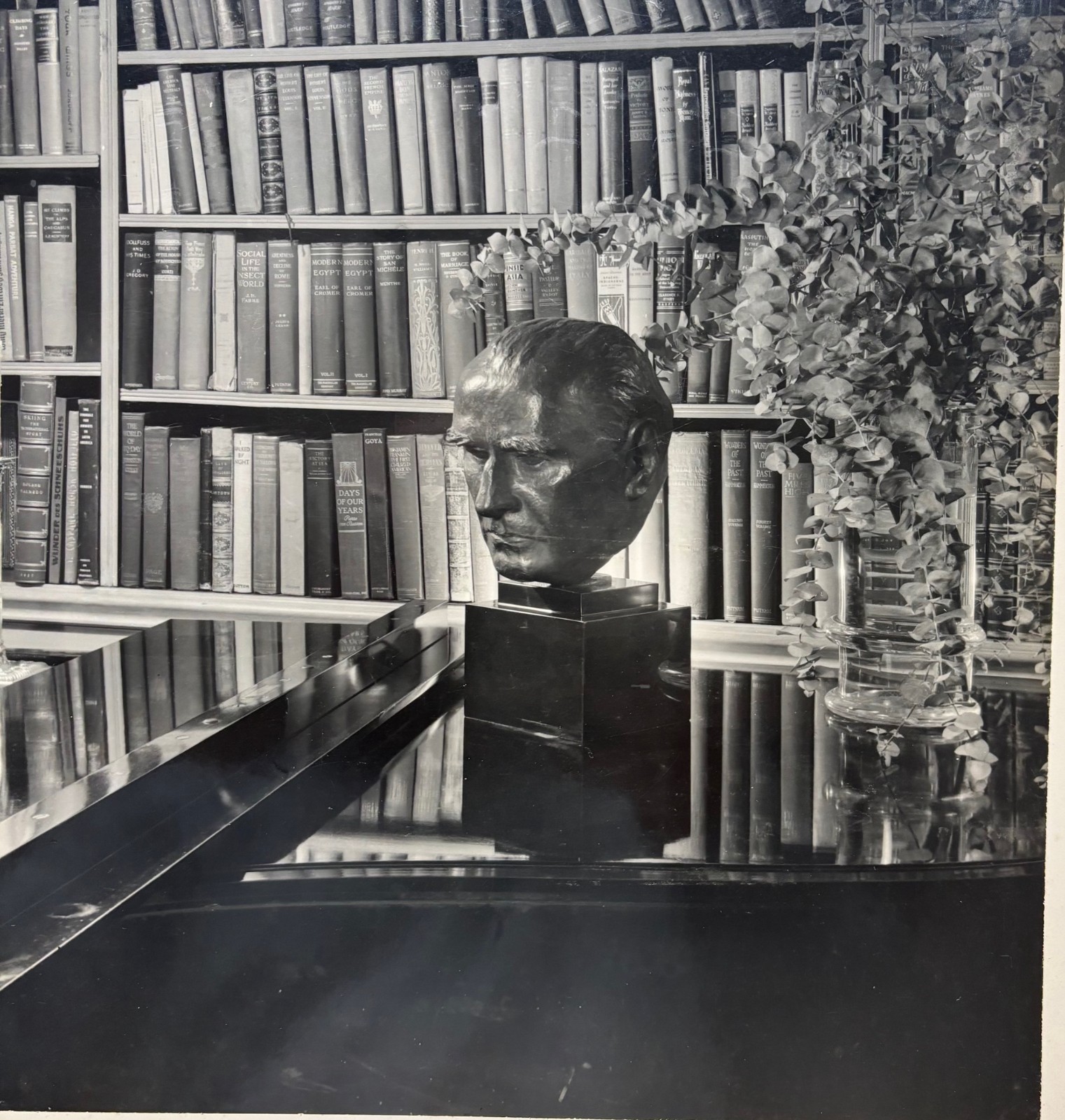 HAROLD HALIDAY COSTAIN ‘Town & Country’ Interior Composer Walter Damrosch PHOTO