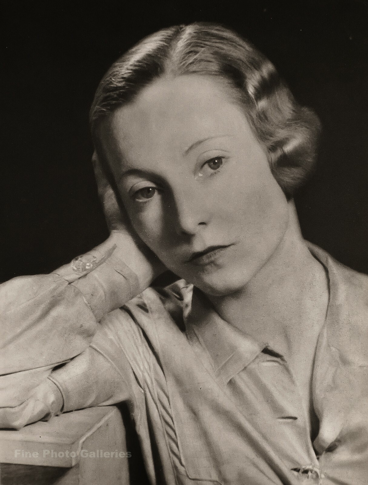 1934 Original MAN RAY Female Portrait Vintage Fashion Photo Gravure Art 16×20