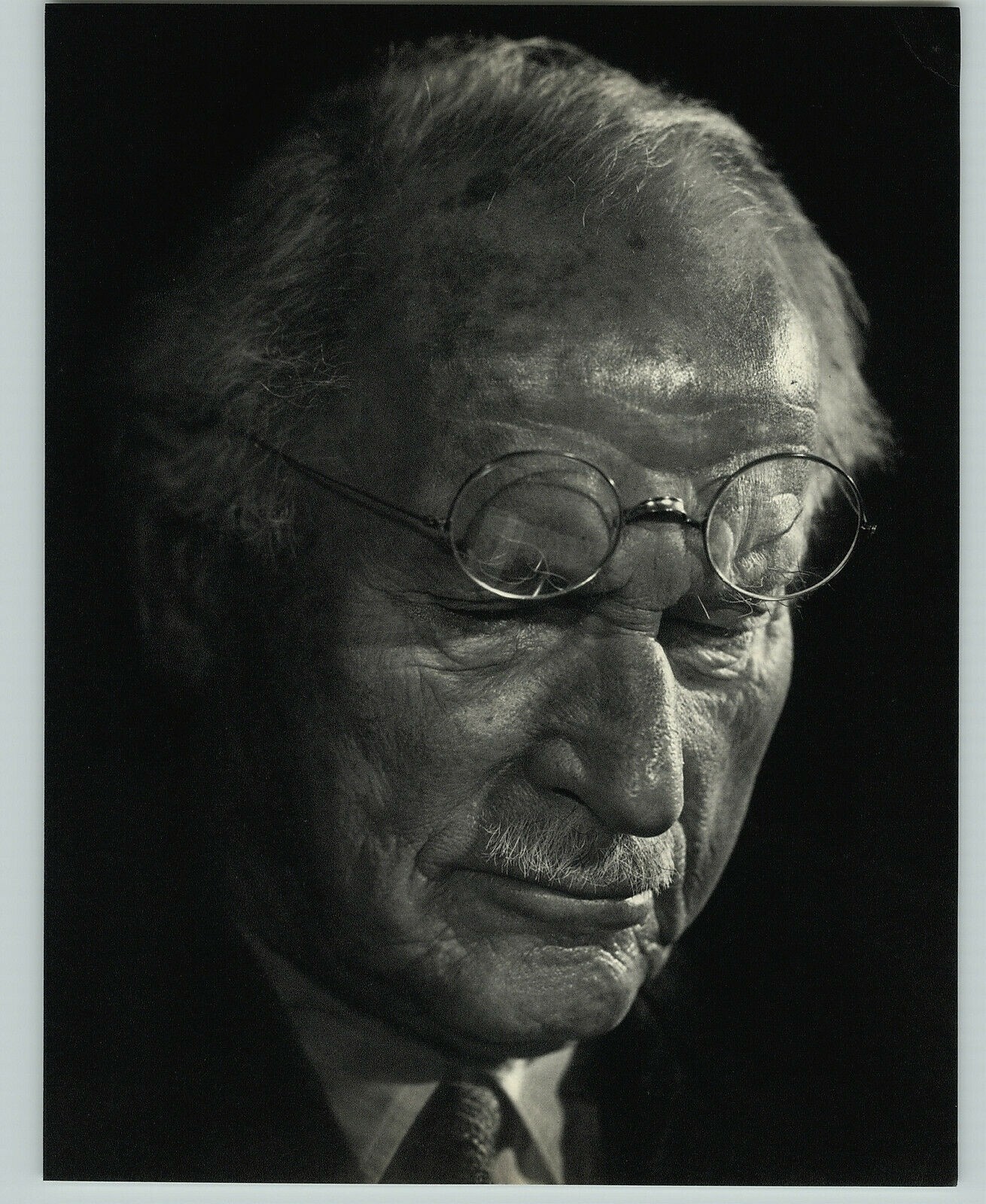 1958 1959 Yousuf Karsh Carl Gustav Jung ORIGINAL Portrait Art Photo 16X20