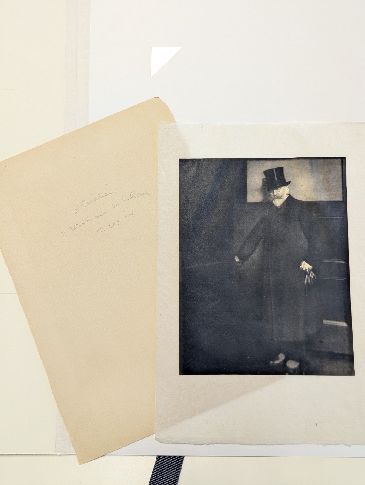 Edward Steichen “William Merritt Chase” photogravure portrait from Camera Work