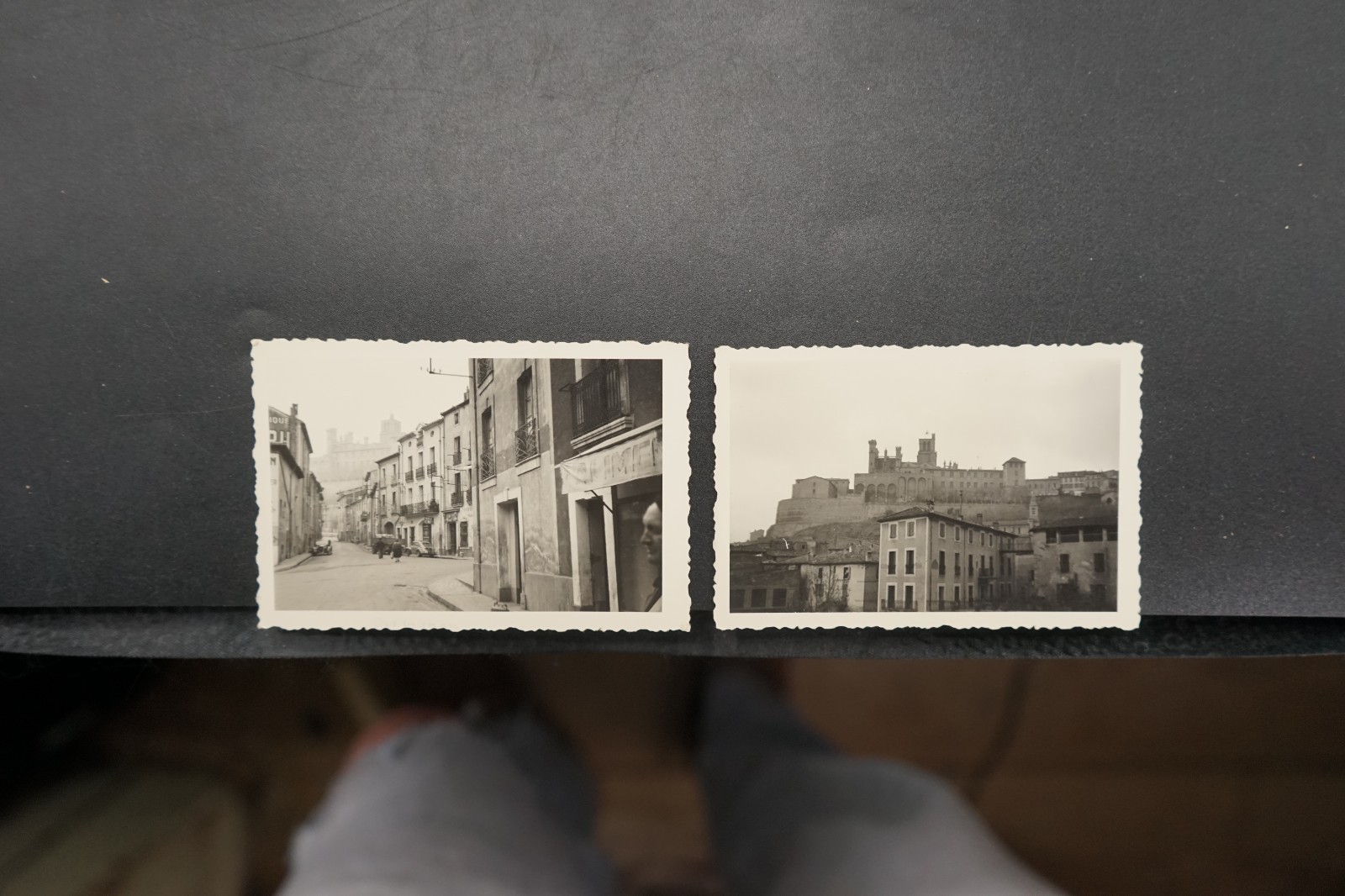 Photo Bundle Lot Perpignan France View Building Advertising Castle Shop Old