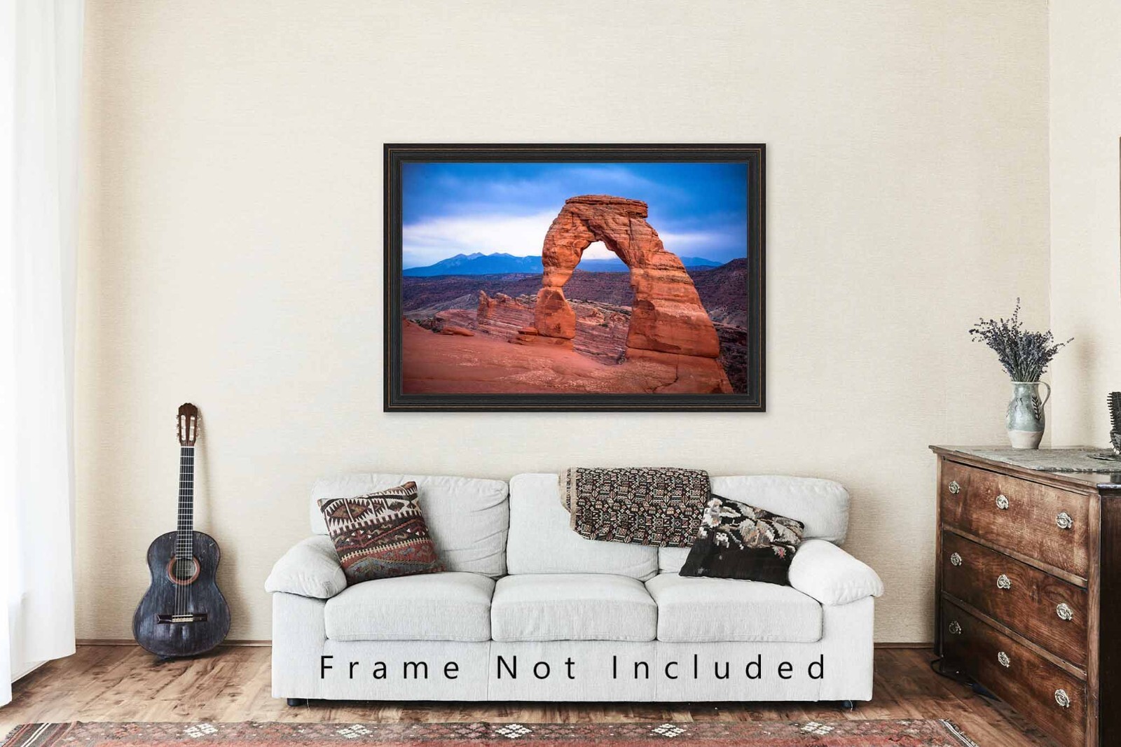 Arches National Park Photography Print – Picture of Delicate Arch near Moab Utah