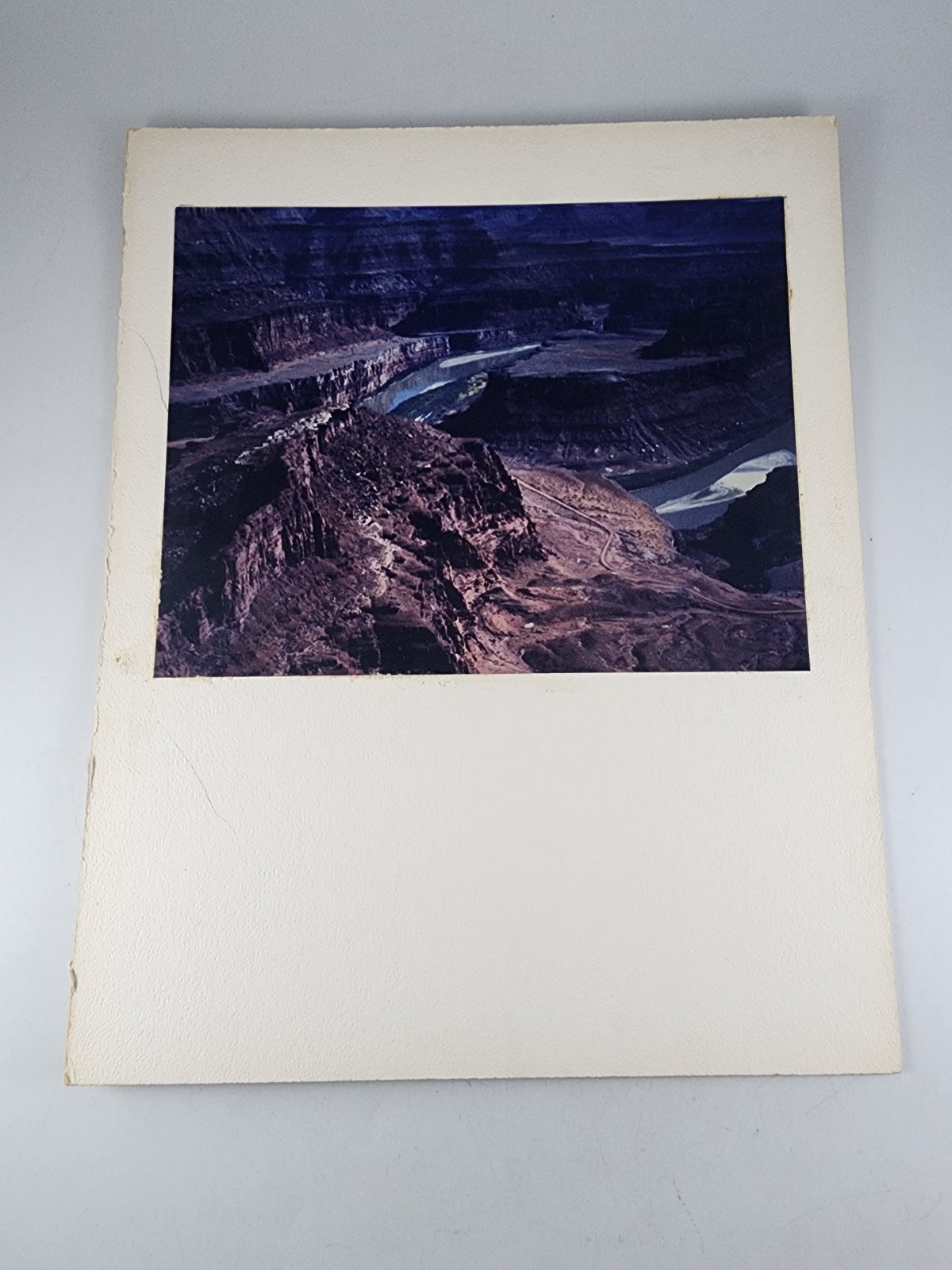 Grand Canyon Art Photography Matted National Parks Vtg