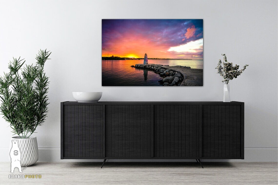 Florida Keys Sunset at the Old Quay Property – Fine Art Photography Prints