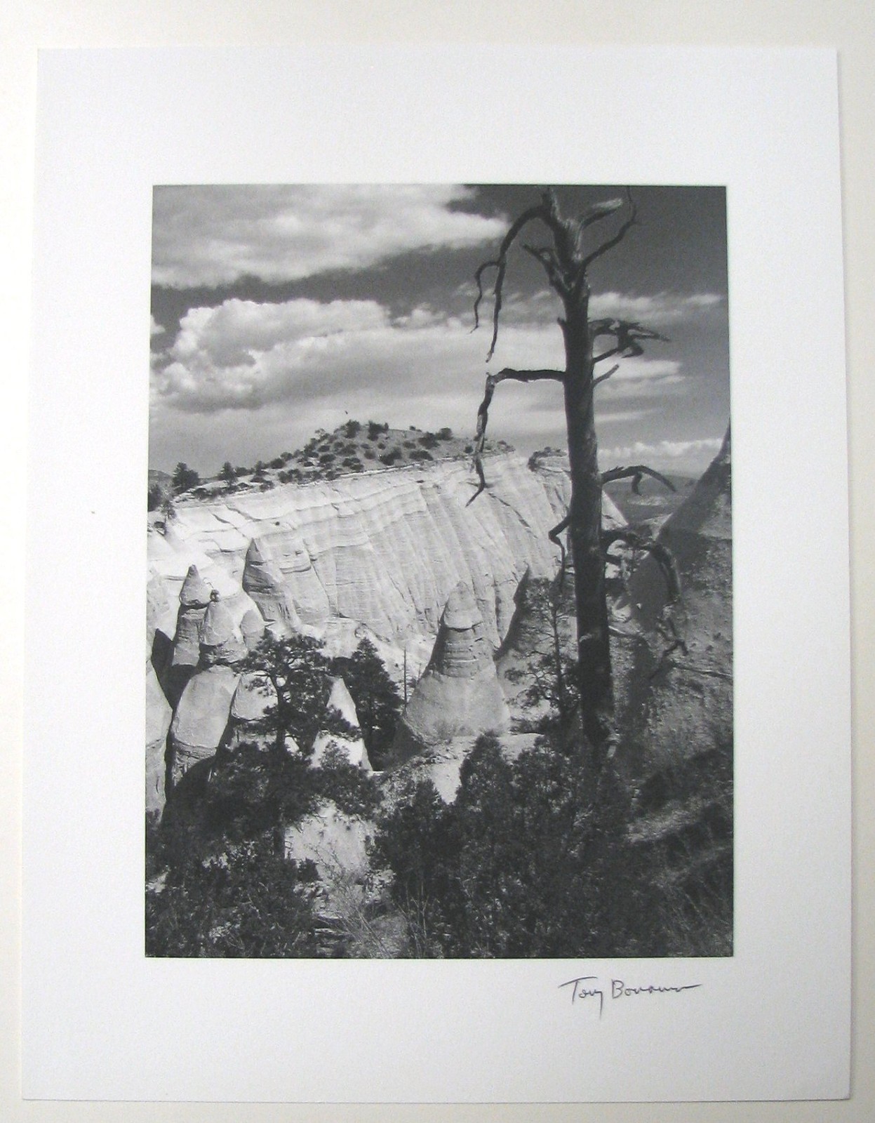 Tent Rocks in New Mexico – original SIGNED Photograph by Tony Bonanno