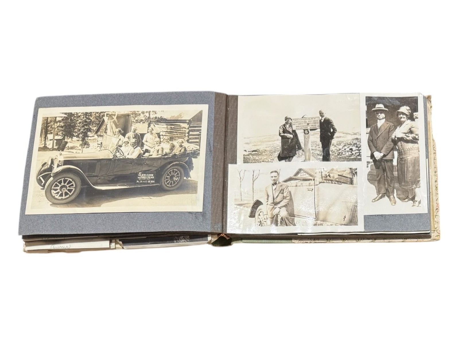 Colorado / Photogs Cover Title 1920s Photo Album Featuring Western American