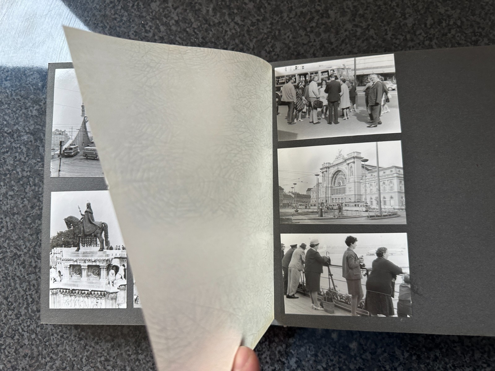 Old Photo Album Civilian with Flaws, Travel 1962, /24