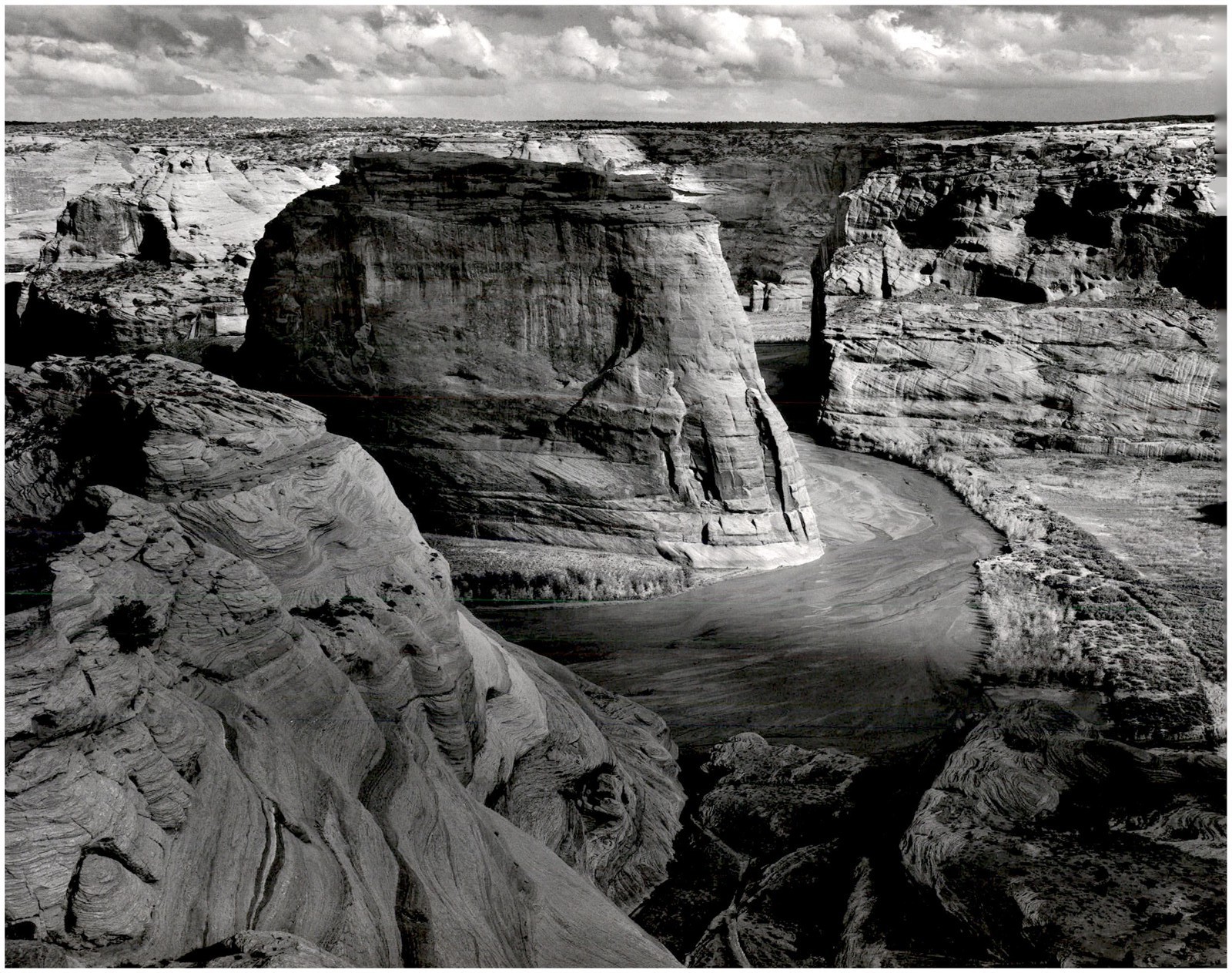 1942 1990s Ansel Adams Canyon de Chelly National Monument AZ Large Art Photo