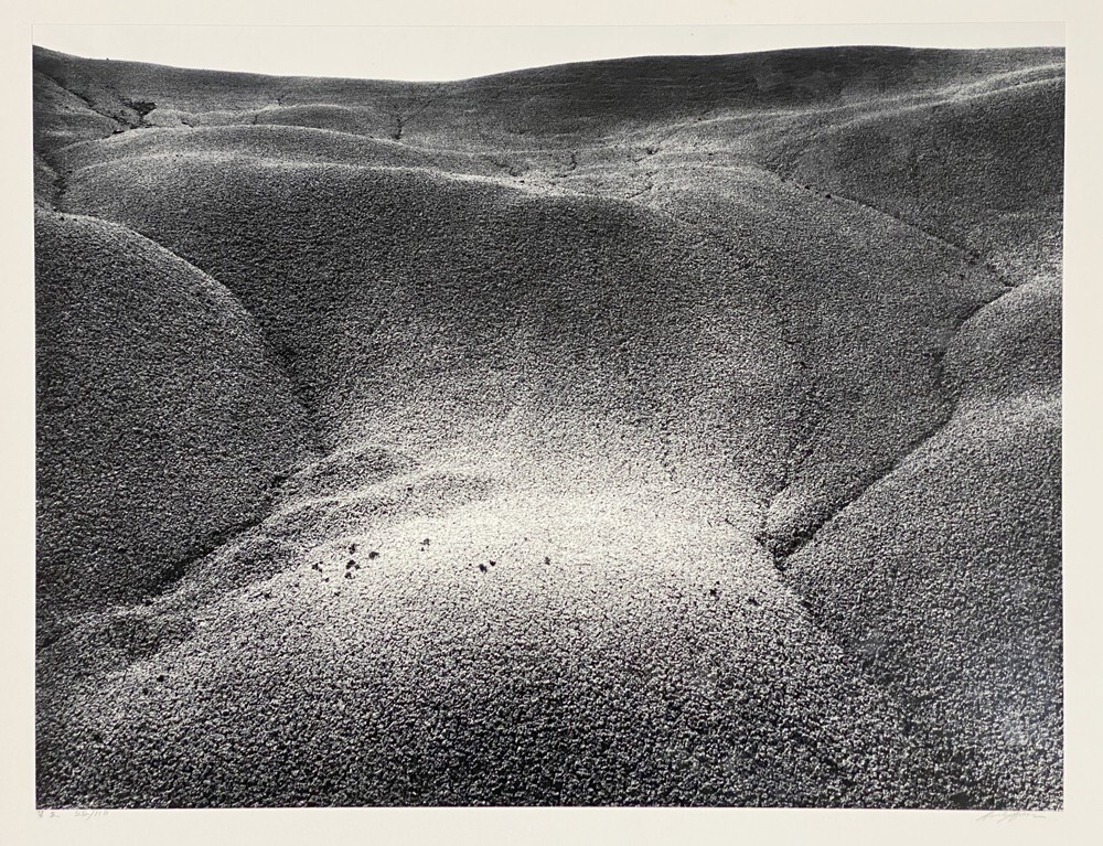 Ansel Adams Signed Black and White Photograph Mudhills, Arizona, 1947 Limited…