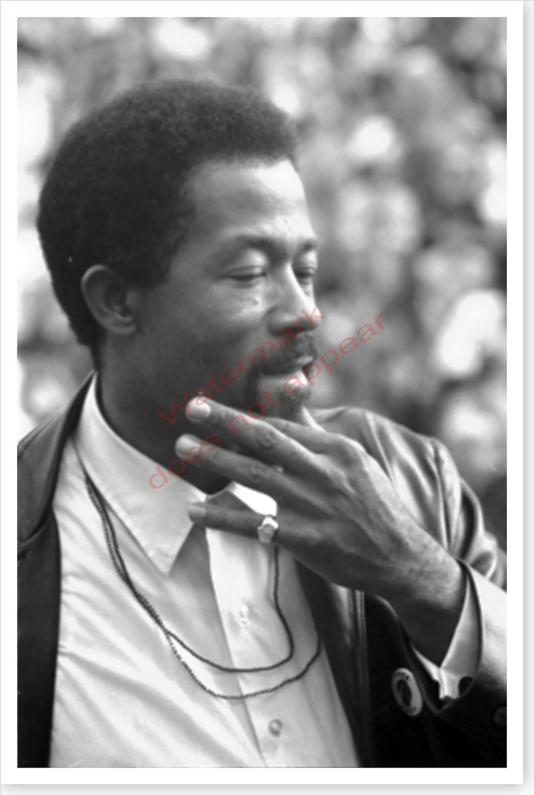 Eldridge Cleaver Civil Rights Black Panthers 8 x 12 Silver Halide Photo