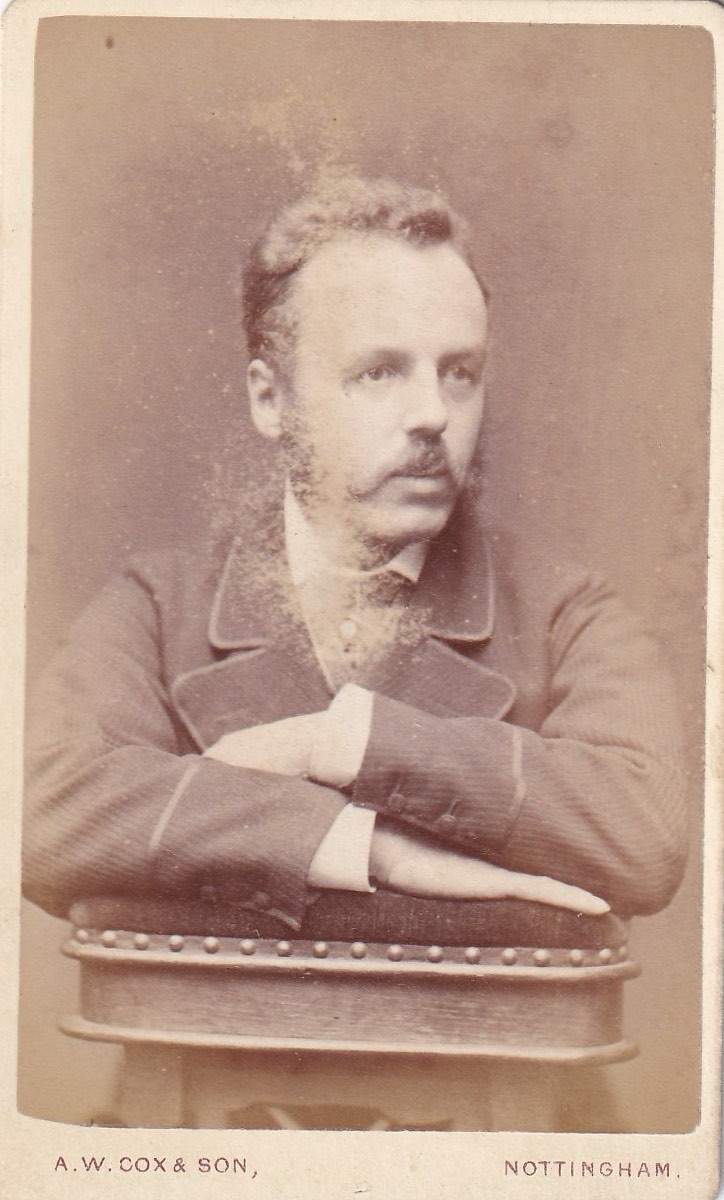 CDV – Gentleman Portrait – Nottingham UK 1880s