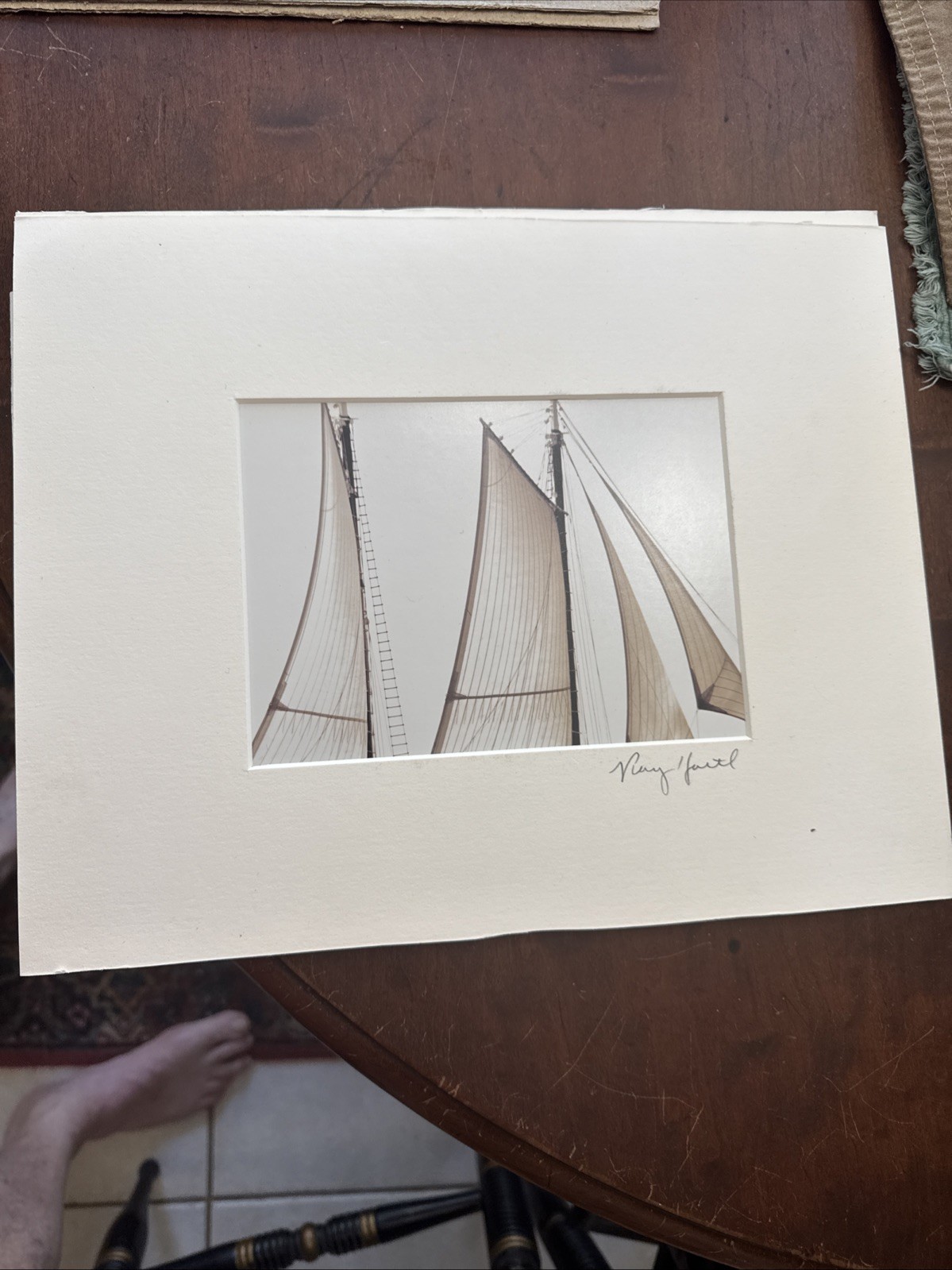 Set Of 3 ray hartl photography Salem WI signed photos nautical Themed