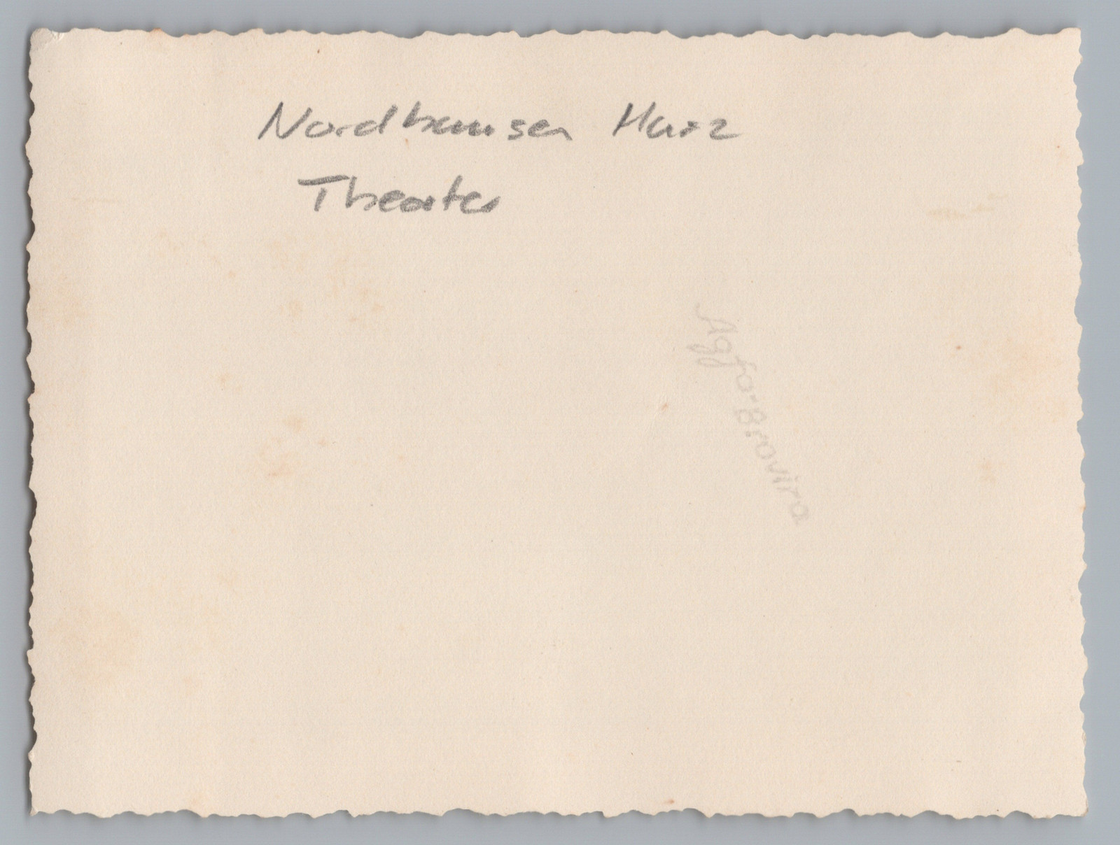 Nordhausen am Harz Theatre Old Photo 1930s