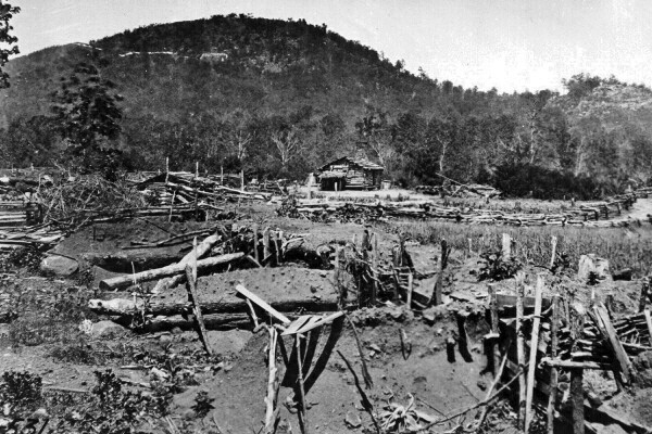 New Civil War Photo: Union Entrenchments Near Kennesaw Mountain, GA – 6 Sizes!
