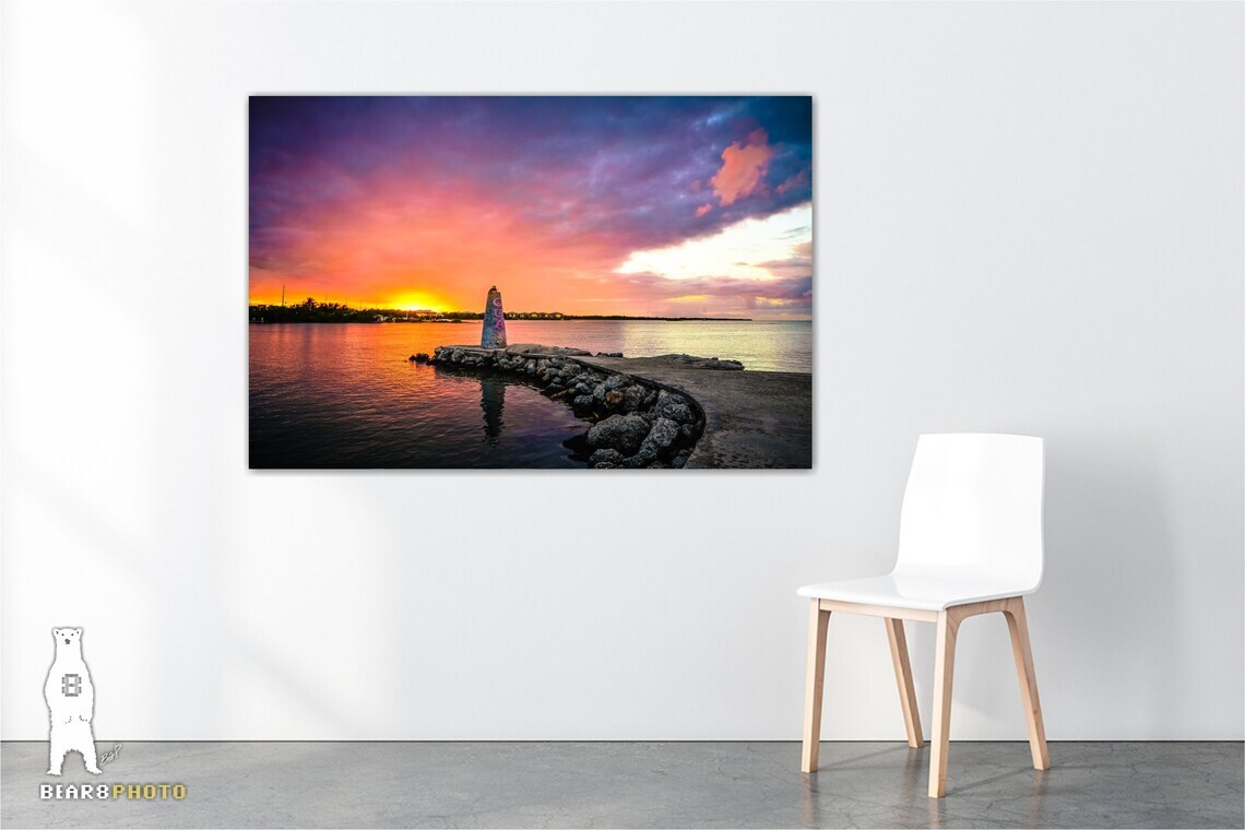 Florida Keys Sunset at the Old Quay Property – Fine Art Photography Prints