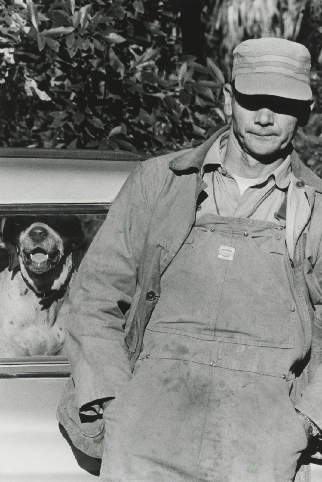 Elliott ERWITT: Man & Dog, South Carolina, 1962 / Printed 1977 / SIGNED!