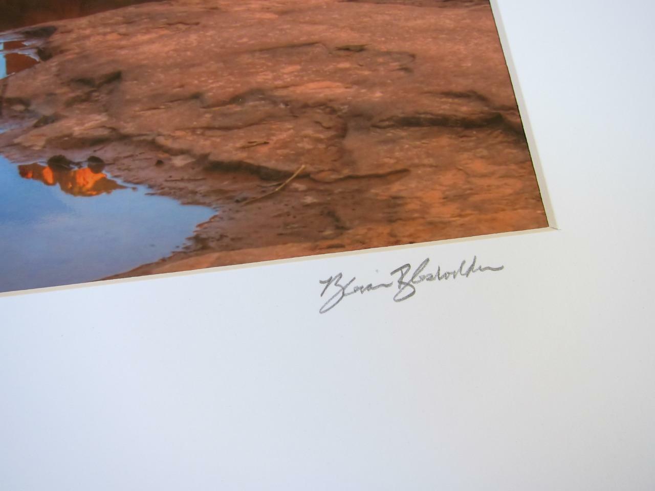 Cathedral Rock Reflection Arizona 11×14 Photograph signed Brian Blackwelder #23
