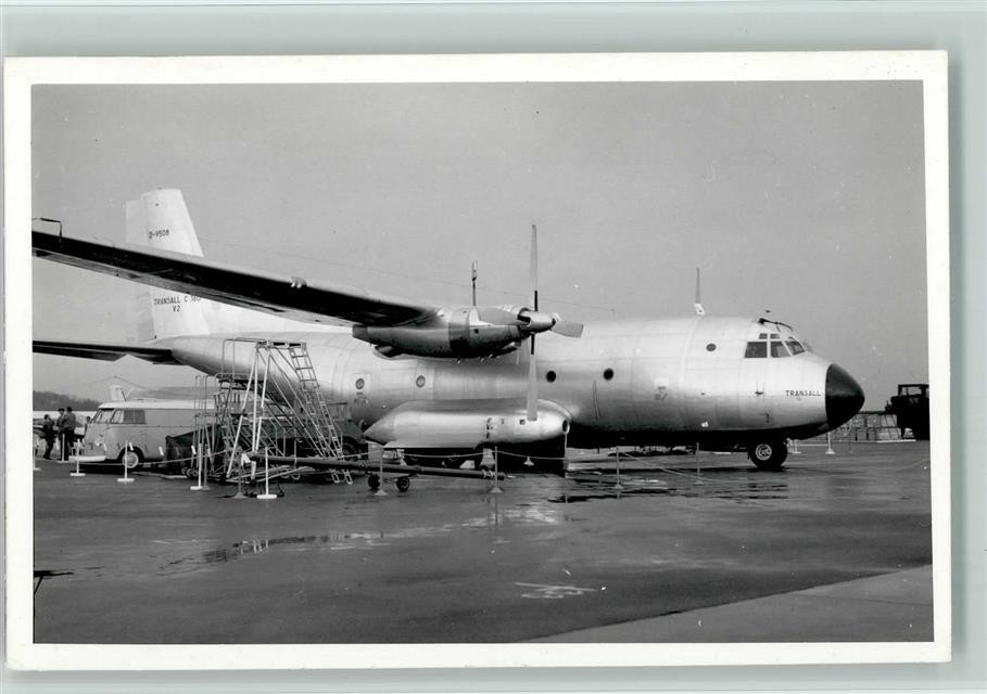 13026210 – Transall at the Airfield circa 1955 Photo Luftwaffe after 1945