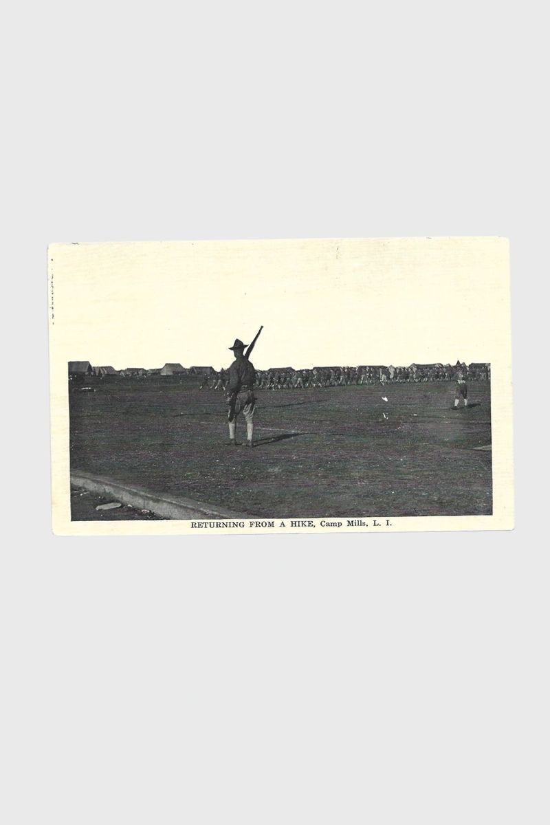 Vintage Postcard Camp Mills