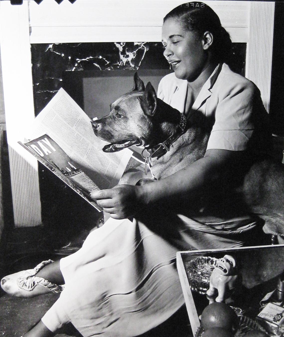 Herman LEONARD: Billie Holiday, NYC, 1949 / Silver Print / Printed 2004 / SIGNED