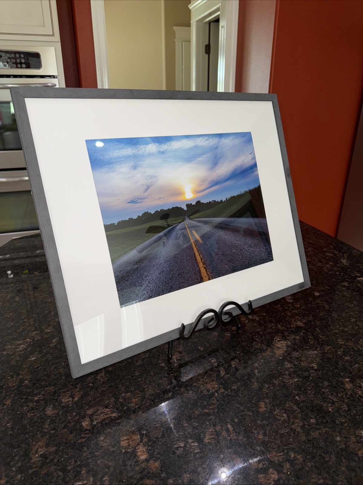 Landscape Photography. Sunset In Kentucky Country. 11×14 Photo On A 16×20 Frame.