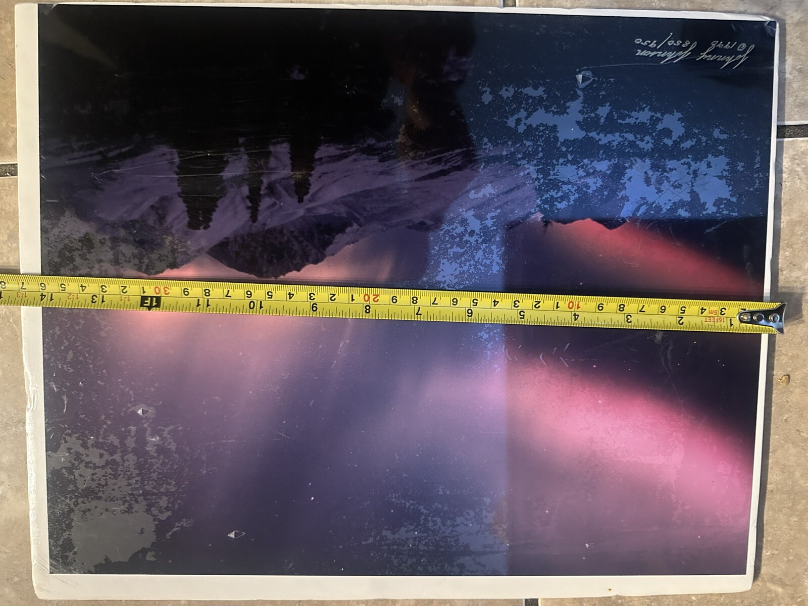JOHNNY JOHNSON LIMITED EDITION PHOTOGRAPH PRINT MIDNIGHT RAINBOW Signed 850/950