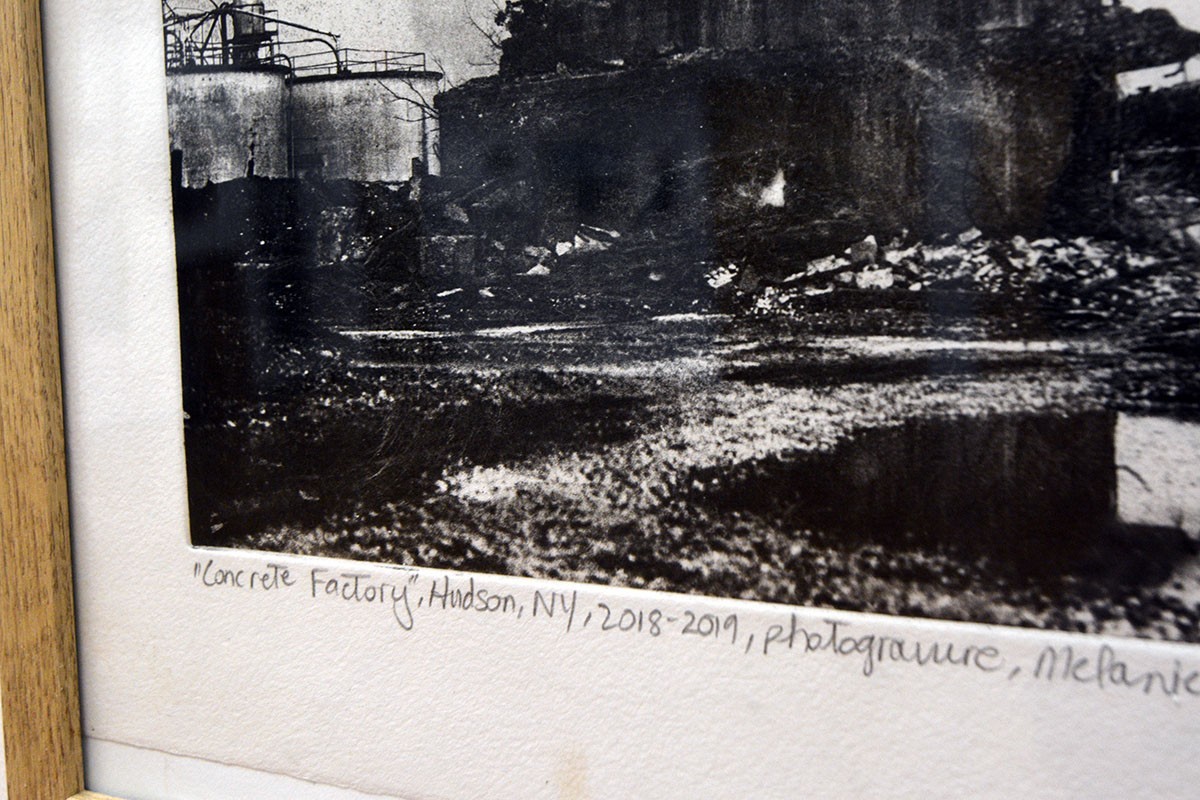 Hudson Cement Factory, NY, 2018–19, Photogravure, 9 x 11 in by Melanie Gonzalez