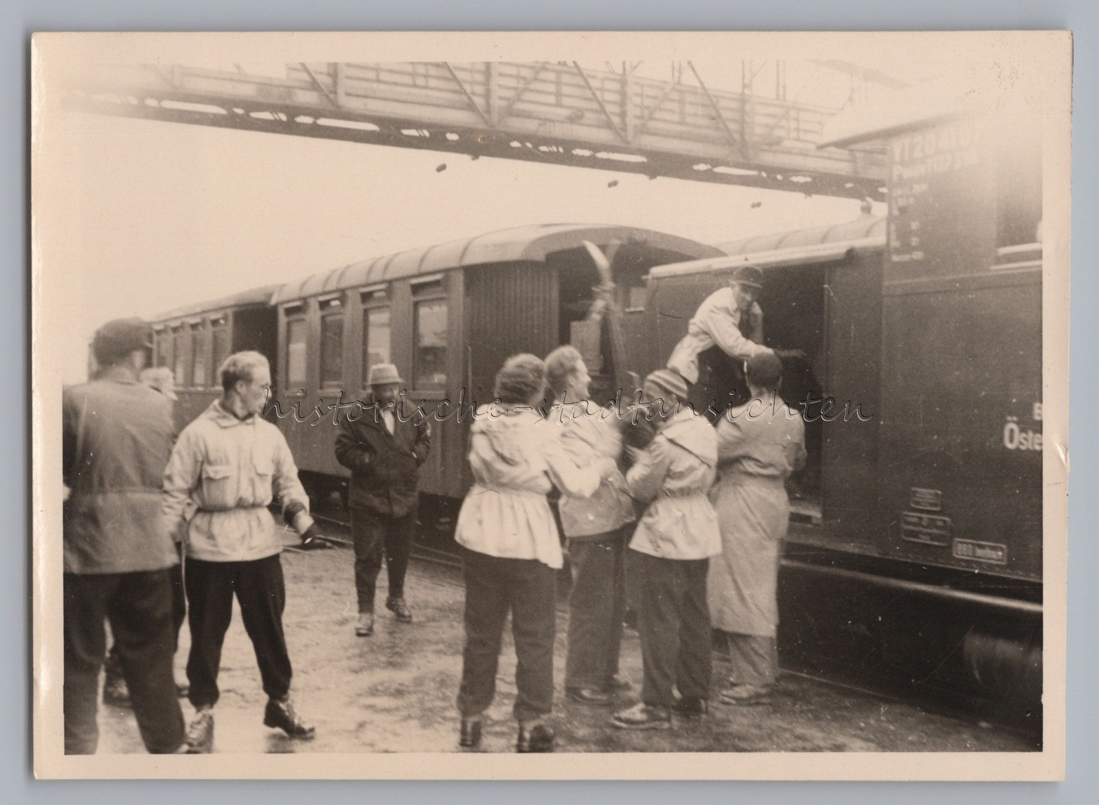 Vorarlberg Station Austria – Old Photo 1950s