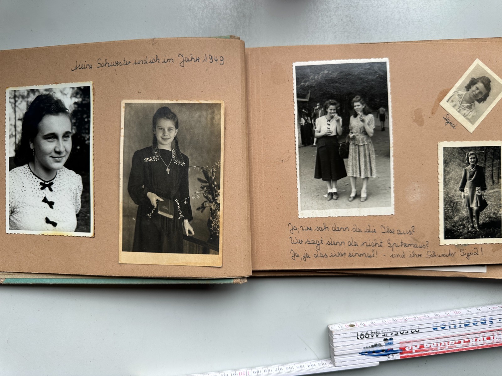 Old Photo Album Civilian with Flaws, TE/239