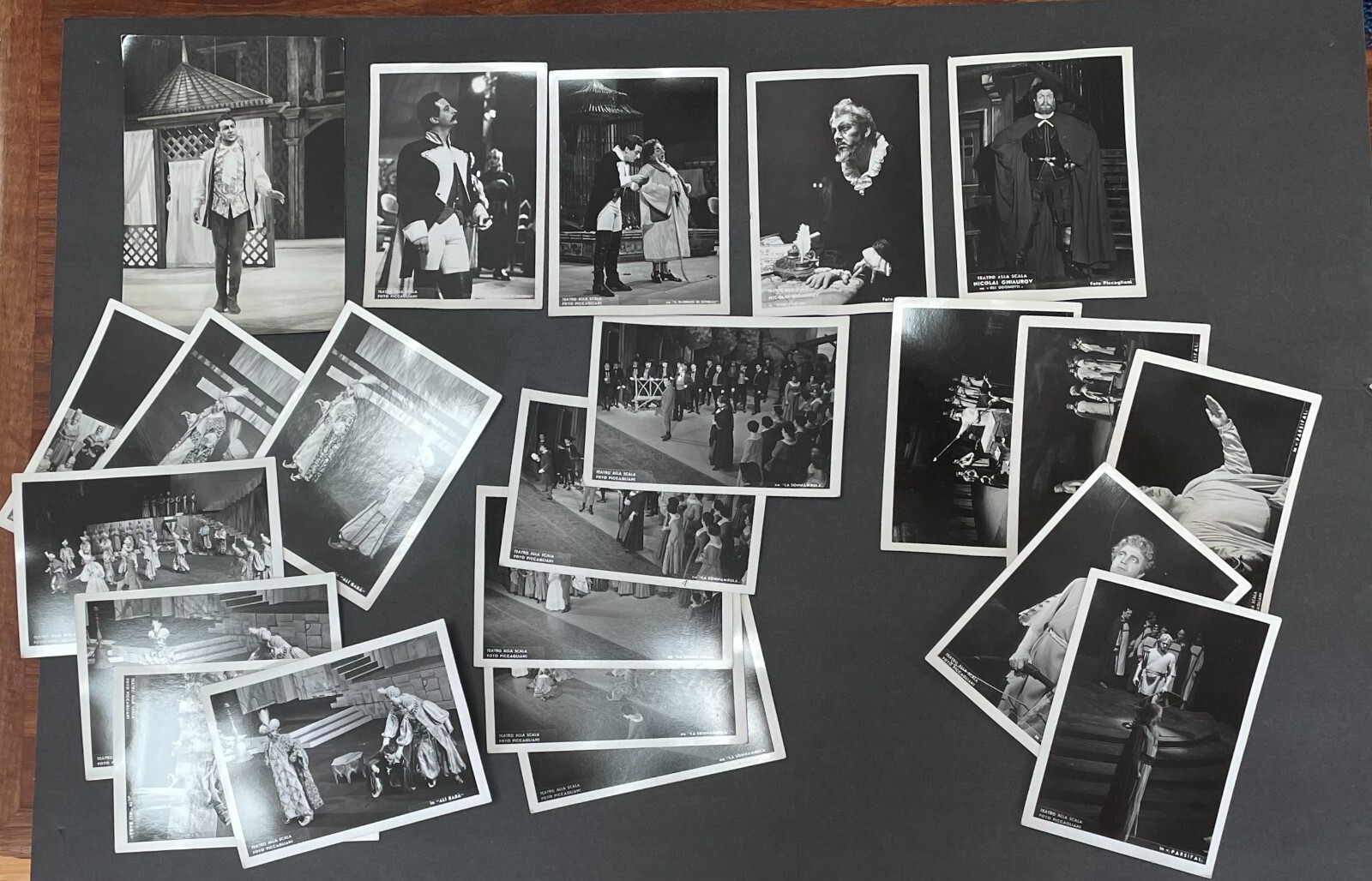 Vintage Original ERIO PICCAGLIANI Italian Opera ‘Teatro alla Scala’ PHOTOGRAPHS