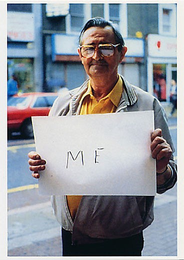 Gillian WEARING, “ME..”, postcard, postcard, carte postale